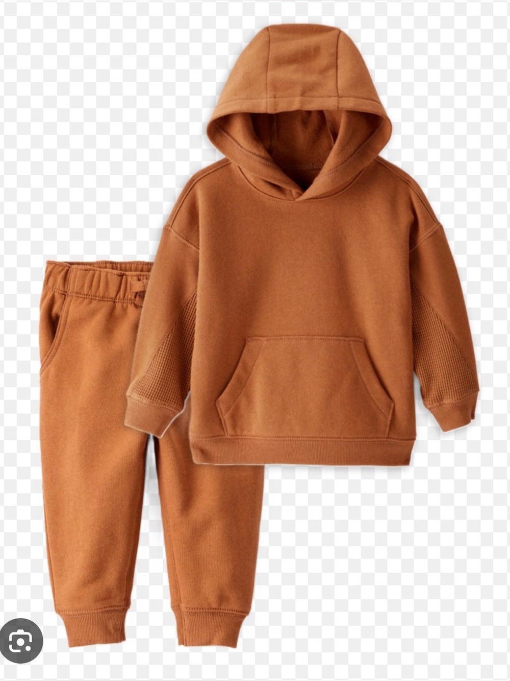 Carter's Rust Brown Hoodie & Joggers Set 2T